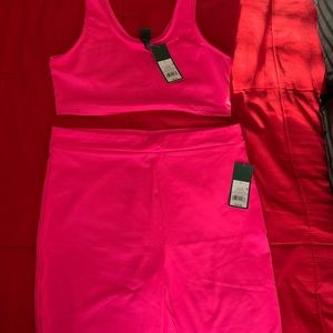 Crop top and shorts set